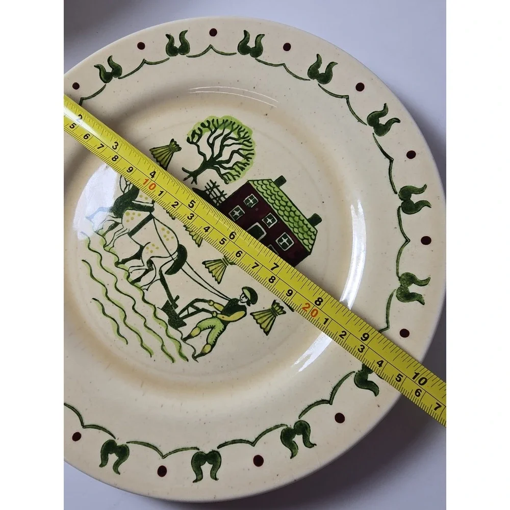 2 Set‎ Vintage HOMESTEAD PROVINICAL Metlox Dinner Plate 9 3/4
